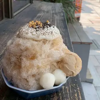 ほうじ茶のかき氷