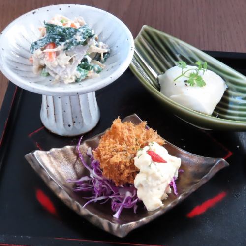 和の料理でゆったりと