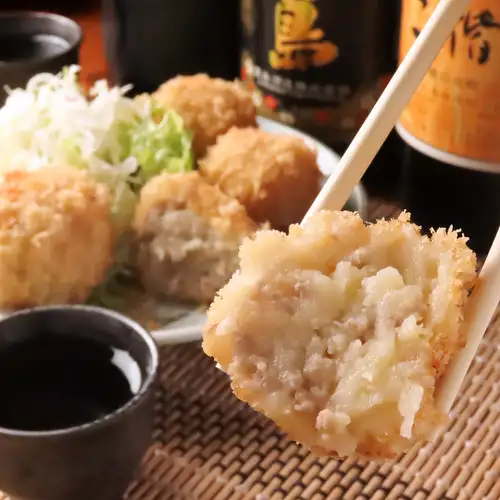 【居酒屋げげげのオススメ&人気メニュー】手作りコロッケ◇600円