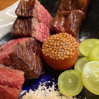 ◇ Kobe beef lunch course + extra meat ◇ 20,360 yen per person (tax included)