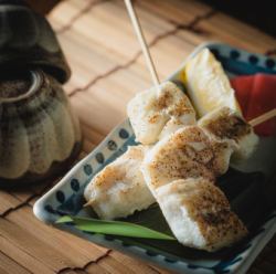 本日の鮮魚　三種串焼き　2本