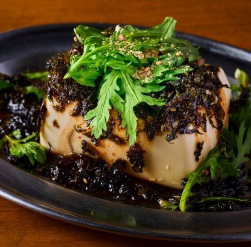 薬味豆富/韓国のり　各