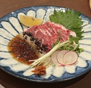 懸掛生魚片