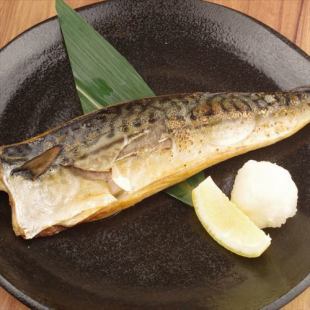 炭焼き塩サバ