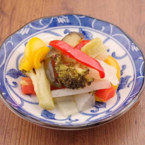 お出汁のピクルス