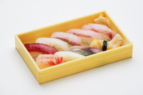[For souvenirs] Seasonal sushi for 1 person