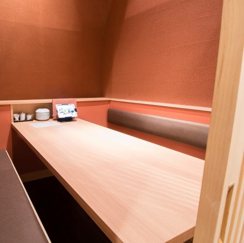 A semi-private room that can accommodate up to 8 people.