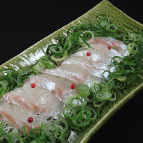 鯛のカルパッチョ