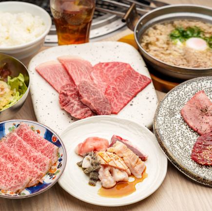 【新メニュー｜炙家の焼肉セット】黒毛和牛・阿波黒牛など10品★ソフトドリンク付き/5000円