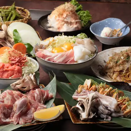 【歓送迎会コース】2名様からOK！2ｈ飲み放題◆鉄板づくしコース〈全8品〉　5000円(税込)