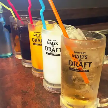 【コース限定飲み放題】2時間ソフトドリンク飲み放題　1000円(税込)