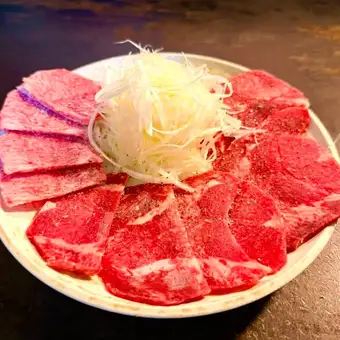 ◆　鉄板焼　◆- 肉 -　薄切り牛タン