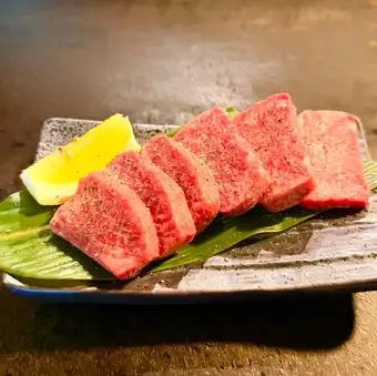 ◆　鉄板焼　◆- 肉 -　厚切り上タン