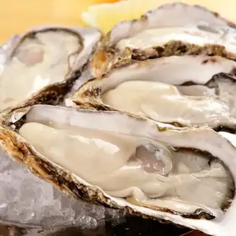 ◆　鉄板焼　◆- 海鮮 -　大粒カキのバター焼き（10月～3月、広島産）