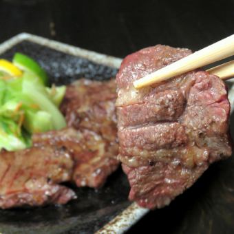 [Shikisai beef tongue grilled course] 120 minutes all-you-can-drink included ⇒ 4,800 yen