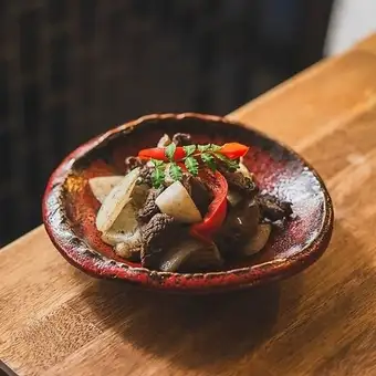 ジビエのかご焼き 赤盛り