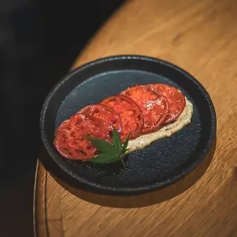 山椒タルタルトマト