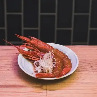 酔っぱらい海老