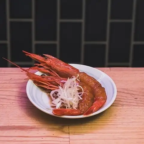 酔っぱらい海老