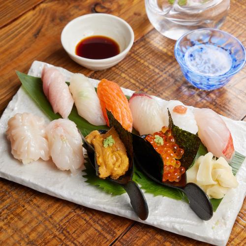 Assorted nigiri (10 pieces)