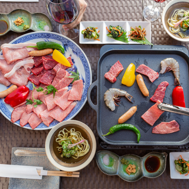 ◇上◇【ドリンク持ち込み無料！】開放感◎テラス席BBQコース