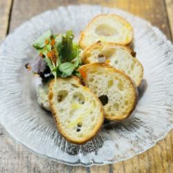 甘えびとアボカドのタルタル