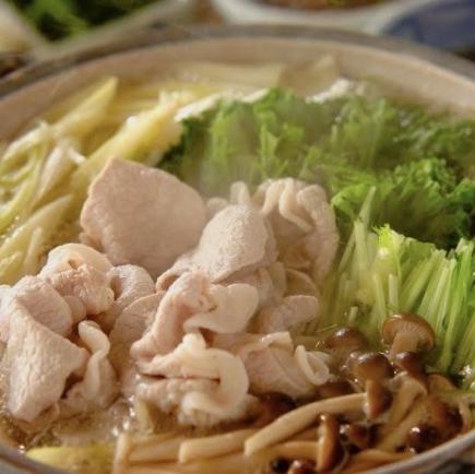 特製品牌豬肉火鍋套餐:5,800日圓(含稅)