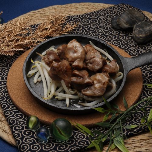 砂肝焼き（塩）／豚カシラ焼き（塩）　