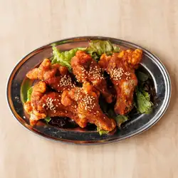 やばい、止まらないヤンニョムチキン／どっぷりチーズのヤンニョムチキン／フライドポテトon塩辛