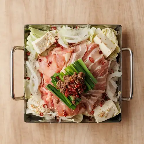 仙台味噌月見ちりとり焼き