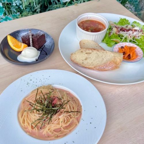 [Reservation only] &babe pasta lunch course