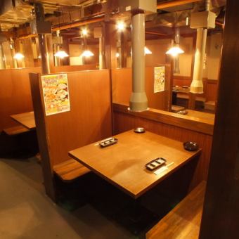 Because there is a partition, I am happy to talk without worrying about the neighbor.Recommended for yakiniku dates ★