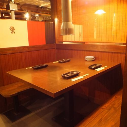 Excellent! Shichirin Yakiniku restaurant ★ Smoke absorption pipes are perfect for smoke prevention!