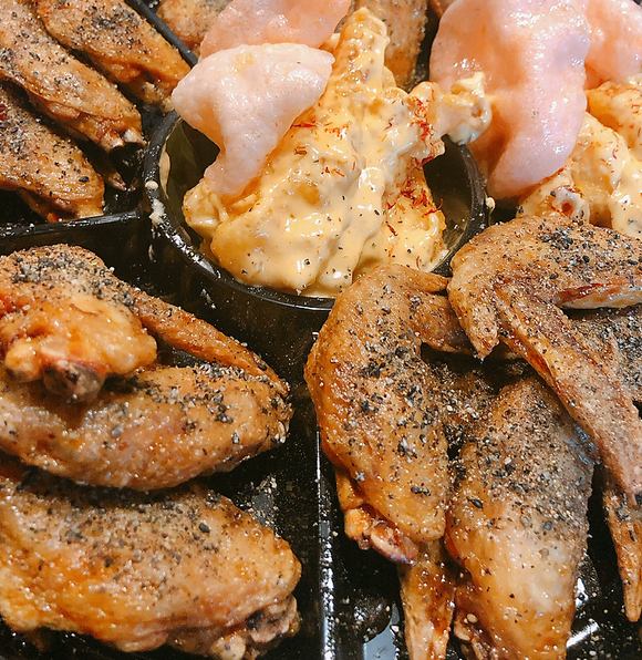 手羽先のスパイス揚げ