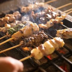 炭火焼き串盛り