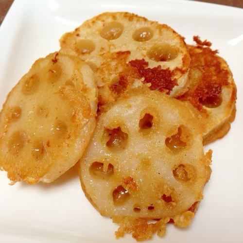 れんこん挟み揚げ