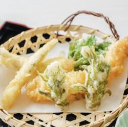 天麩羅盛り合わせ
