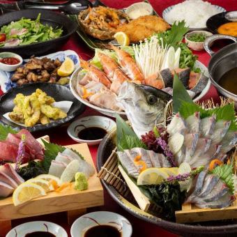 ≪飲み放題付き≫6,500円コース◆　忘年会、宴会