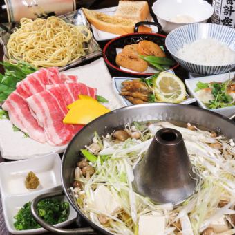 For dates, banquets, and entertainment ♪ Reservation required [Shabu-shabu course] 6 dishes + 2 hours [all-you-can-drink] ⇒ 5,500 yen (tax included)