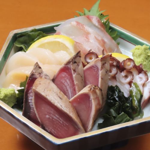 産地直送鮮魚！新鮮な海の恵みを盛り合わせでご用意◎