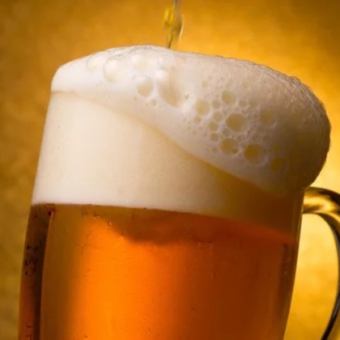 ★おすすめ★【生ビールと焼酎１５種類以上も◎】プレミアム単品飲み放題120分⇒2580円