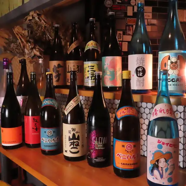 ２時間単品飲み放題２５８０円⇒２２００円その他、飲みやすいフルーティーな焼酎を30種類ご用意◎