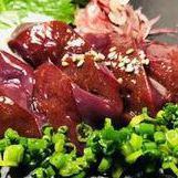 Natural horse sashimi <rare liver sashimi>