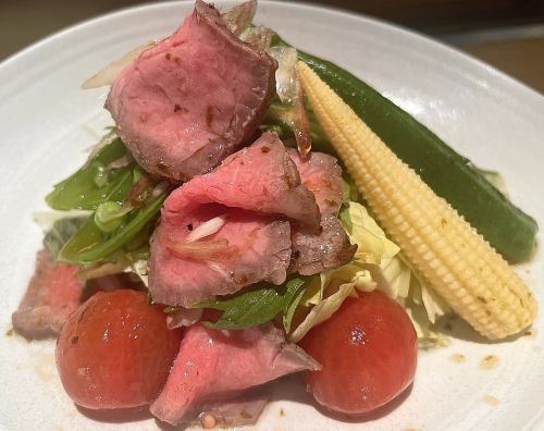 ゆたかのローストビーフサラダ