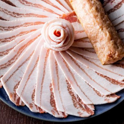 【宮古塩出汁しゃぶしゃぶ】ディナー限定セット 2,970円