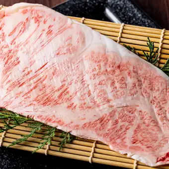 【宮古鹽湯涮涮鍋】阿古豬五花肉&日本黑毛牛西冷套餐：5,500日元