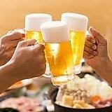 【生ビール付】2時間単品飲み放題　クーポン利用で→2000円！