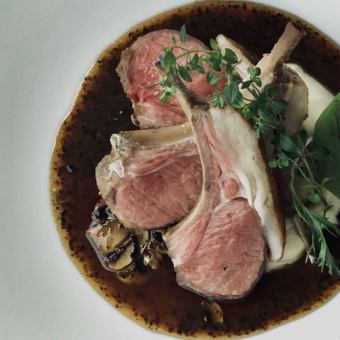 [Manhattan Roast Lamb Course] 2 hours all-you-can-drink included 6,000 yen (tax included)