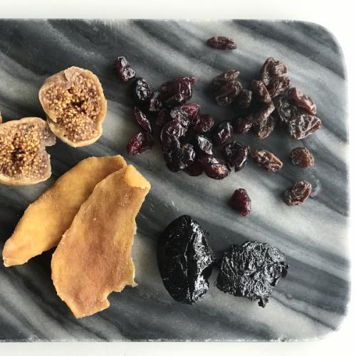 assortment of dried fruits
