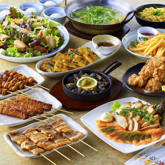 标准套餐：无限畅饮120分钟+7道菜品3,800日元